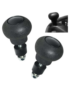 Perilla de Volante Antideslizante Shakas 2 Piezas 7.8 cm