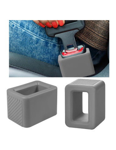 Soporte de Hebilla de Cinturón de Seguridad Ohleats Gris
