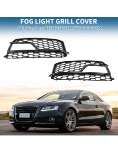 Rejilla de Luz Antiniebla ABS A ABSOPRO Audi A5 2013-2017 2