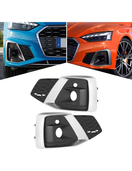 Cubiertas de Luz Antiniebla Audi A5/S5 2020-2022 Cromo