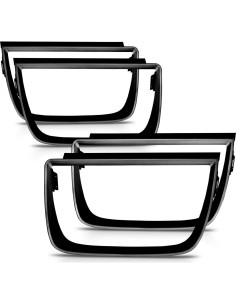 Cubiertas de Bezel de Luz Trasera AmeriLite para Chevy Camaro 2010-2013 2