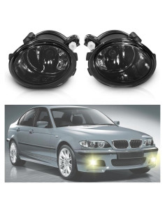 Luces Antiniebla TULALUX para BMW E46 E39 2000-2006 - Lente Ahumado