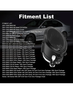 Luces Antiniebla TULALUX para BMW E46 E39 2000-2006 - Lente Ahumado 2