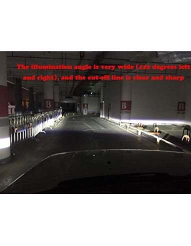 Luces de Niebla LED SIEMID 10W para Ford Focus, Escort, Edge