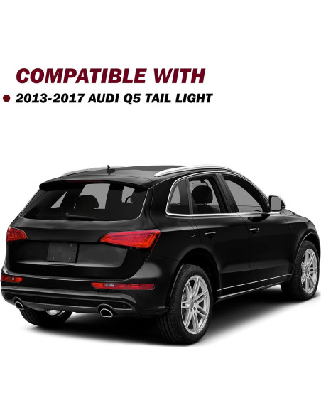 Luz Trasera LED JSBOYAT para Audi Q5 2013-2017 Lado Derecho