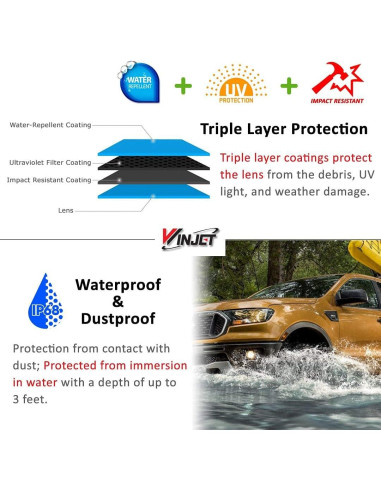 Luces Antiniebla Winjet WJ30-0497-09 para BMW X1/X3/X4