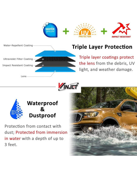 Luces Antiniebla Winjet WJ30-0497-09 para BMW X1/X3/X4