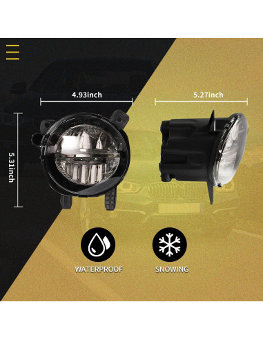 Luces Antiniebla LED Tulalux para BMW F30 F32 F33 F36 2012-2020