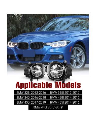 Luces Antiniebla LED AUTOWIKI para BMW F30 F32 F33 F36 2PCS