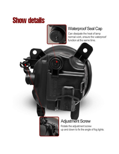 Luces Antiniebla LED AUTOWIKI para BMW F30 F32 F33 F36 2PCS