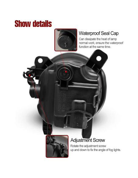 Luces Antiniebla LED AUTOWIKI para BMW F30 F32 F33 F36 2PCS