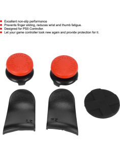 Agarre de Joystick eboxer-1 para Controlador PS4 - Rojo 2
