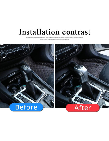 Cubierta de pomo de cambio CHEYA para BMW X1 F48 y 2 Series