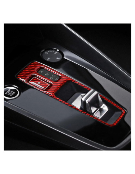 Cubierta Botón Cambio Fibra Carbono BETTERHUMZ Audi A3 2021-2025