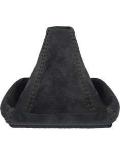 Cubierta Botón Cambio L & P Car Design Suede Negro BMW e46 1998-2007 2