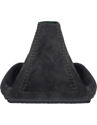 Cubierta Botón Cambio L & P Car Design Suede Negro BMW e46 1998-2007