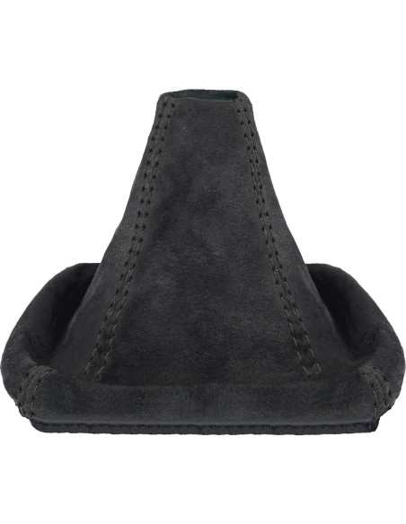 Cubierta Botón Cambio L & P Car Design Suede Negro BMW e46 1998-2007