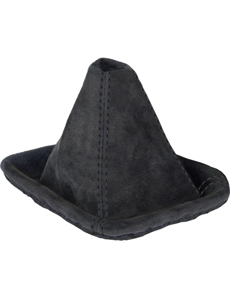 Cubierta Botón Cambio L & P Car Design Suede Negro BMW e46 1998-2007