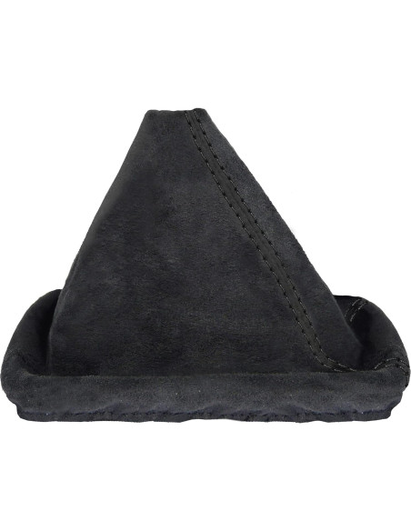 Cubierta Botón Cambio L & P Car Design Suede Negro BMW e46 1998-2007