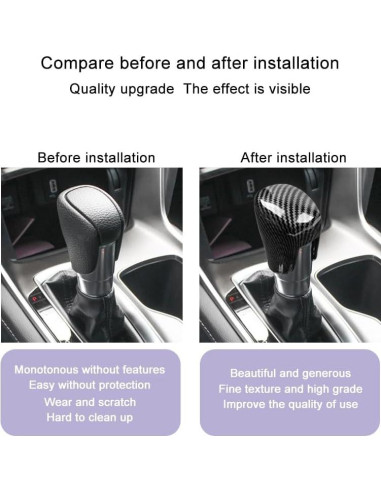 Cubierta de pomo de cambio GIPFIRE para Honda Civic 2022-2023