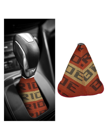 Cubierta de Polvo para Palanca de Cambio QZTYTY Amarillo/Naranja