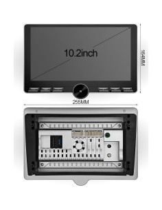 Estéreo de Coche 10" WENMENGDE Doble Din 2+32GB GPS Bluetooth 2