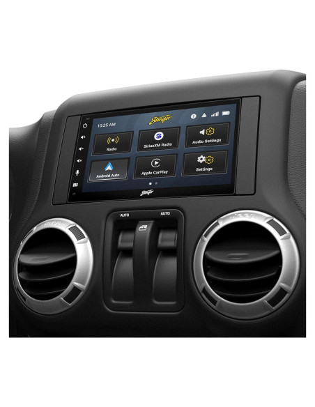 Estéreo Doble Din Stinger Wrangler JK 2007-2017 6.8" HD