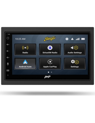 Estéreo Doble Din Stinger Wrangler JK 2007-2017 6.8" HD