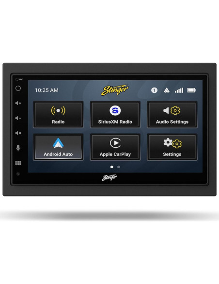 Estéreo Doble Din Stinger Wrangler JK 2007-2017 6.8" HD