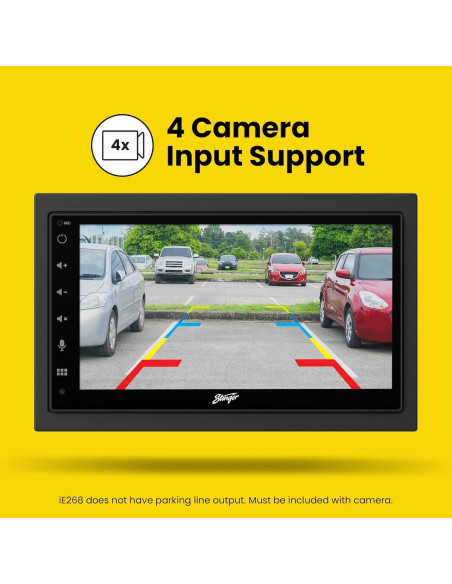 Estéreo Doble Din Stinger Wrangler JK 2007-2017 6.8" HD