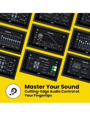 Estéreo Doble Din Stinger Wrangler JK 2007-2017 6.8" HD