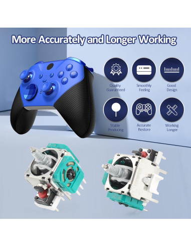 Joystick Reemplazo YWLRONG para Xbox Elite Series 2 4 Piezas