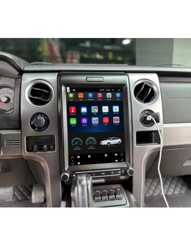 Radio Estéreo 2 Din EUNAVI para Ford F150 2013-2015 12.1"