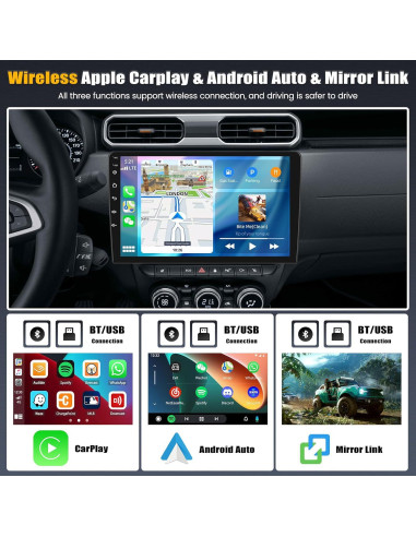 Radio de Coche Android 13 AMPrime 9" para Chevrolet Camaro