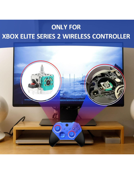 Joystick Reemplazo YWLRONG para Xbox Elite Series 2 4 Piezas