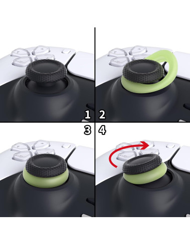 Anillos de Asistencia de Apuntar PlayVital para Joystick - 6 Piezas