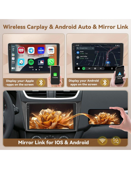 Estéreo de Coche Android Hikity 9'' para Suzuki Swift 2011-2017