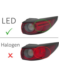 Luz Trasera LED Alligator para Mazda CX-5 2017-2021 Derecho 2