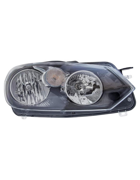 Faro Halógeno Hella 009901261 para VW Golf VI Lado Pasajero