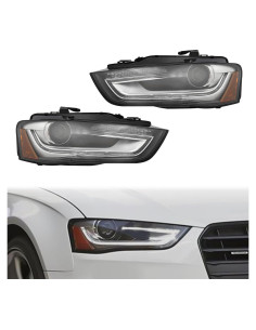 Conjunto de Faros Audi A4 S4 2013-2016 Xenón BIXIBIN