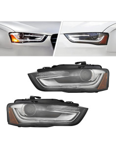 Conjunto de Faros Audi A4 S4 2013-2016 Xenón BIXIBIN 2