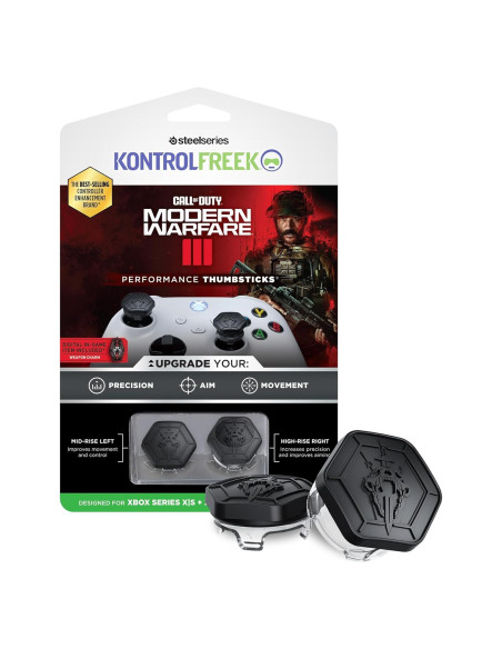 Thumbsticks KontrolFreek MW3 para Xbox One y Series X | Negro