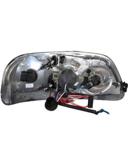 Faros Proyector Halo LED Anzo USA 111031 Negro 60W