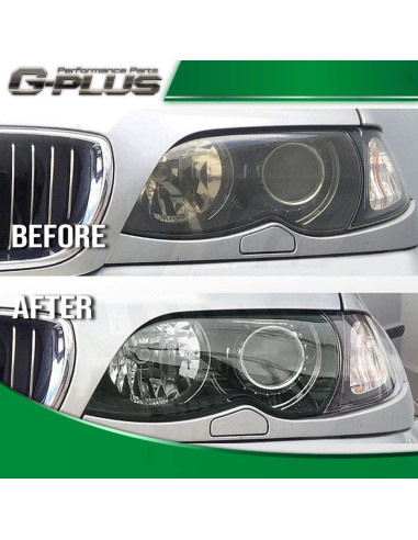 Cubierta de Lente Ahumada G-PLUS para BMW E46 320i 325i 2002-2005