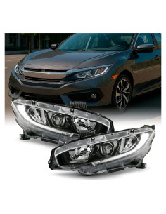 Faros Proyector Halógenos AKKON para Honda Civic 2016-2021