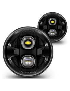 Faros LED Redondos 7" TRUE MODS H6024 Alta Baja Jeep