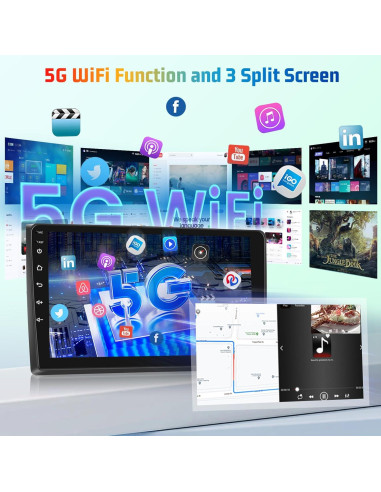 Estéreo Android 15 EKAT para Audi A4 S4 RS4 2002-2008 9"