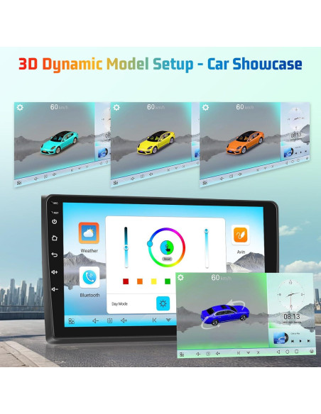 Estéreo Android 15 EKAT para Audi A4 S4 RS4 2002-2008 9"