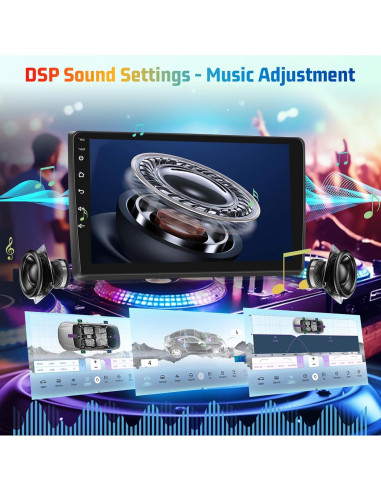 Estéreo Android 15 EKAT para Audi A4 S4 RS4 2002-2008 9"