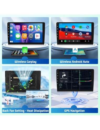 Estéreo Android 15 EKAT para Audi A4 S4 RS4 2002-2008 9"